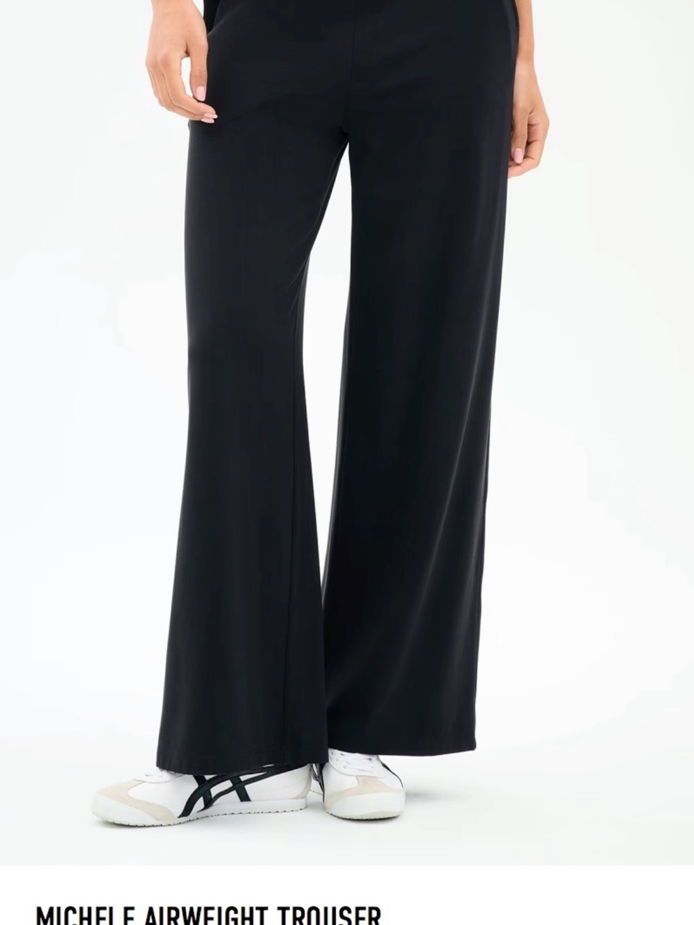 Splits59 Black Wide-Leg Trousers Michelle